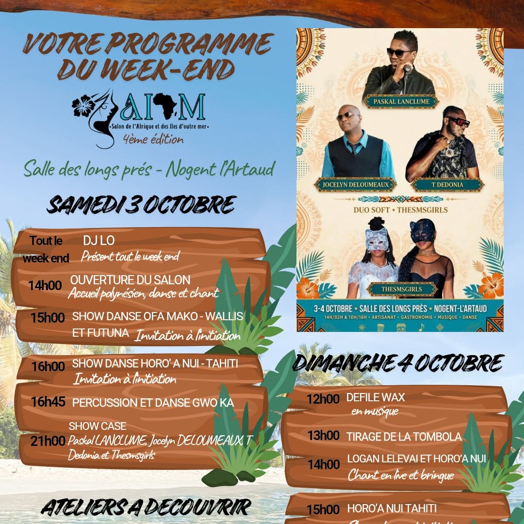 Salon de l'Afrique et des Îles d'Outre-Mer &bull; NOGENT-L'ARTAUD